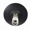 Adaptateur à grande base de ventouse XLR 3 broches 10 cm Noir