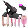 Xintimate Wireless Remote Fuck Machine with 3 Anal Toys & Oral Masturbation Cup for couples