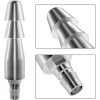 Adaptateur Vac-U-Lock Xintimate avec connecteur Quick Air pour machines sexuelles, Argent