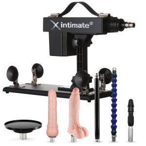 Xintimate Vac-U-Lock Sex Machine with Suction Cup Base & Extender