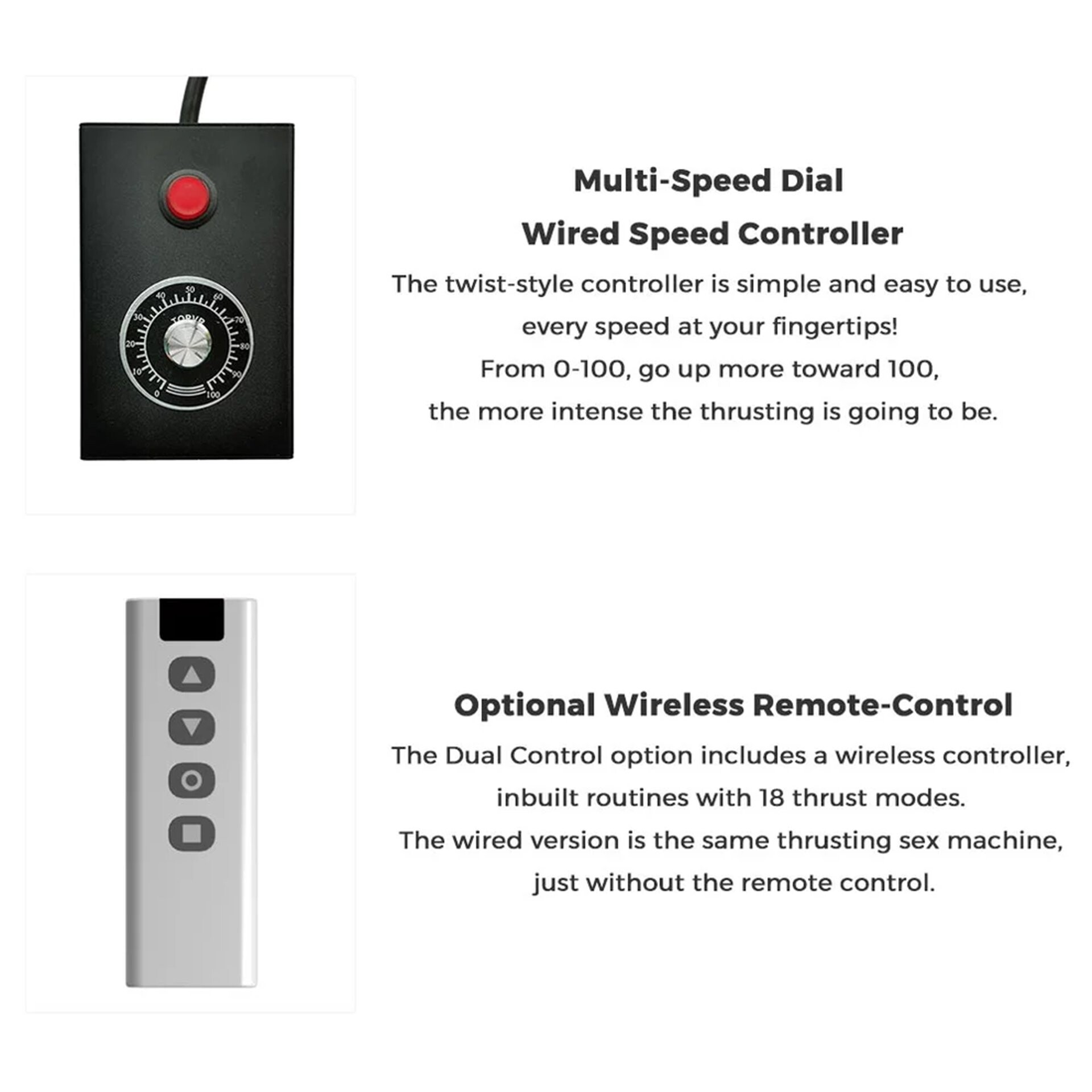 Xintimate Deep Thrusting Sex Machine with Masturbator Cup & 2 Extenders for couples