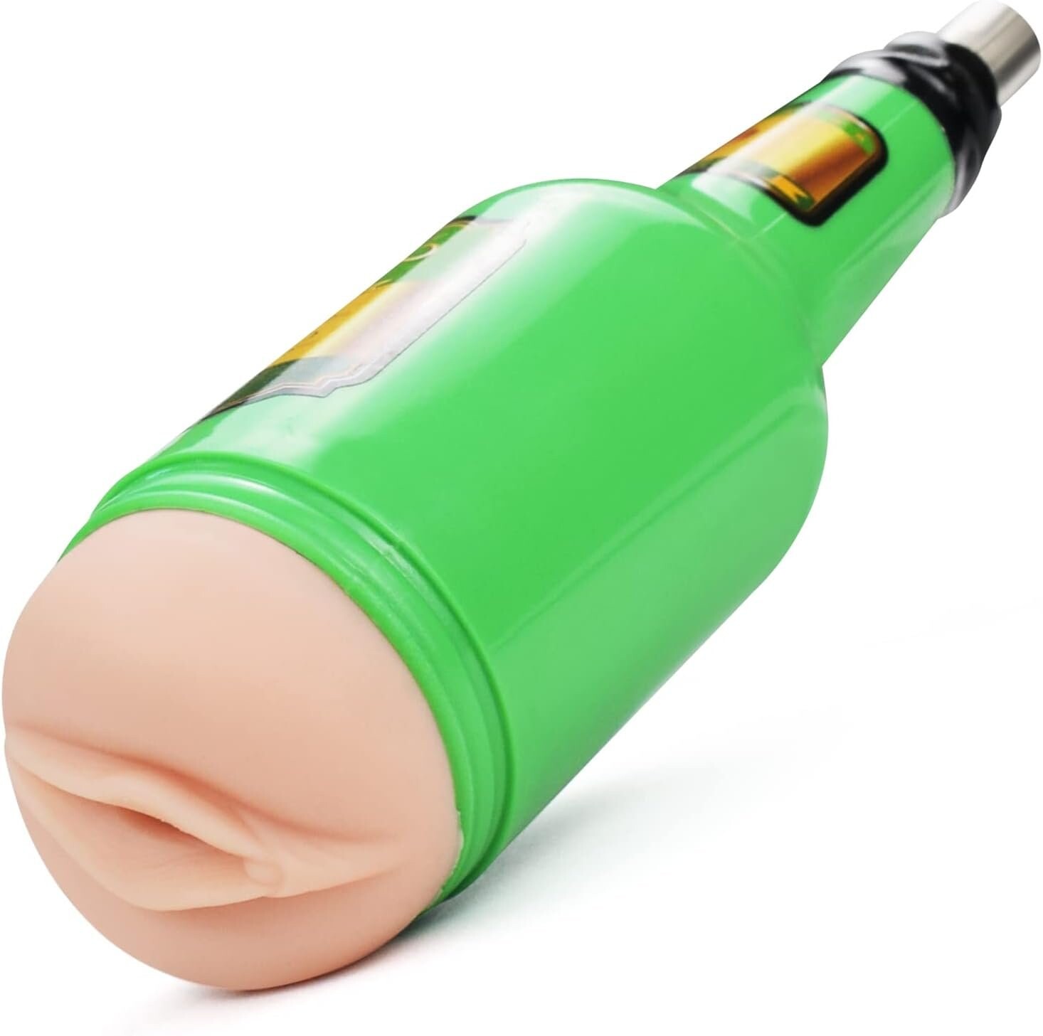 Accesorio masturbador masculino vaginal con forma de jarra de cerveza XLR de 3 pines para máquinas de sexo