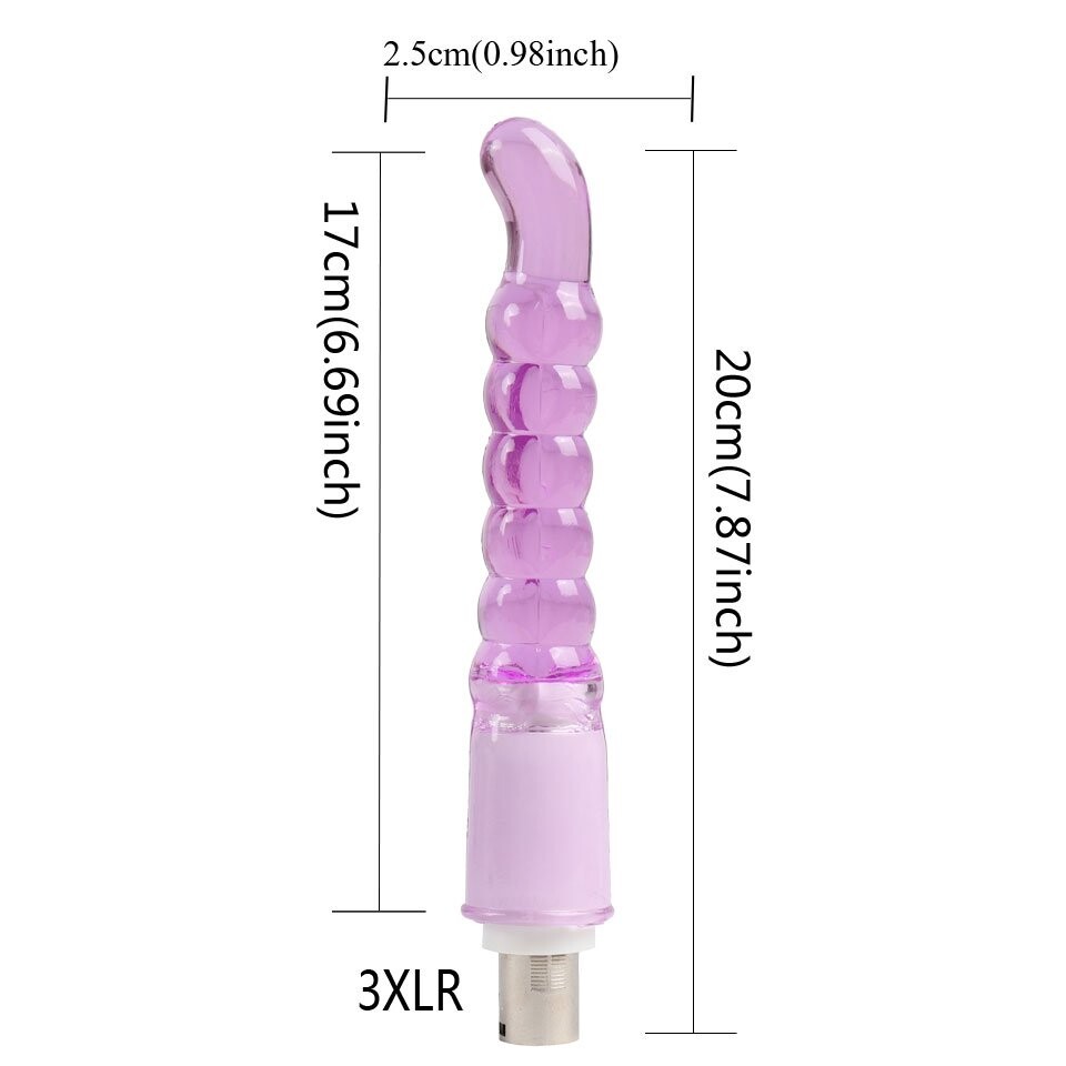 Xintimate Accesorio de dildo anal de 7,87