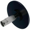 Adaptador de base con ventosa grande XLR de 3 pines, 10 cm, Negro