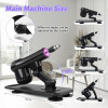 Remote Sex Machine Automatic Thrusting Dildo Machine for Men and Women with 3XLR Attachments