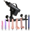Xintimate Deep Thrusting Sex Machine with 2 Extension Rods & 6 Dildos