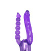 Accesorio de dildo doble Xintimate de 10,4 pulgadas con XLR de 3 pines para máquinas sexuales de empuje
