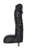 Xintimate 10.8" XXL Dildo Attachment with Extra-Thick Design for Sex Machines Black