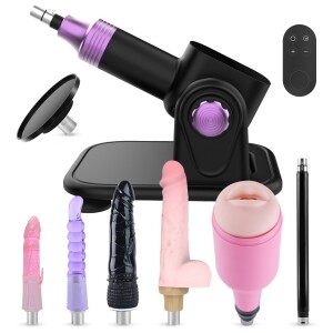 Xintimate Deep Thrusting Sex Machine with Masturbator Cup & 2 Extenders for couples