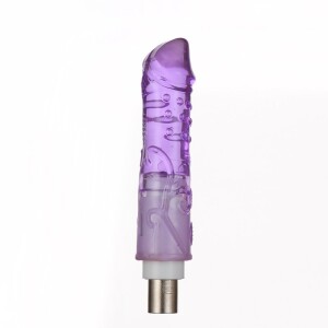 Consolador anal grueso Xintimate de 6,3" con XLR de 3 pines para máquinas sexuales