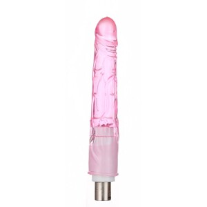 Xintimate 8,27 pulgadas Accesorio de consolador grueso estilo cristal con XLR de 3 pines para máquinas sexuales
