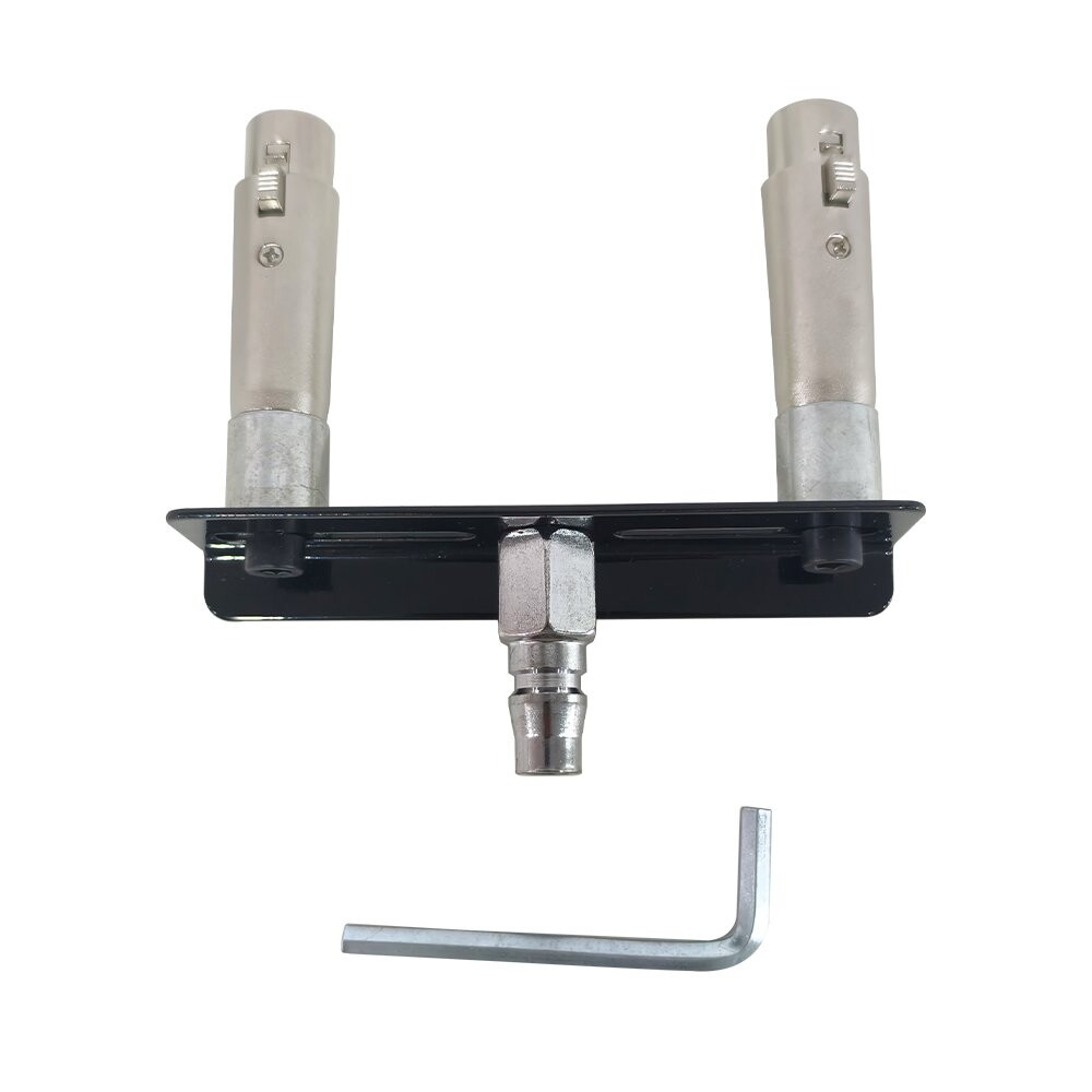 Adattatore sdoppiatore per dildo XLR a 3 poli per sex machine