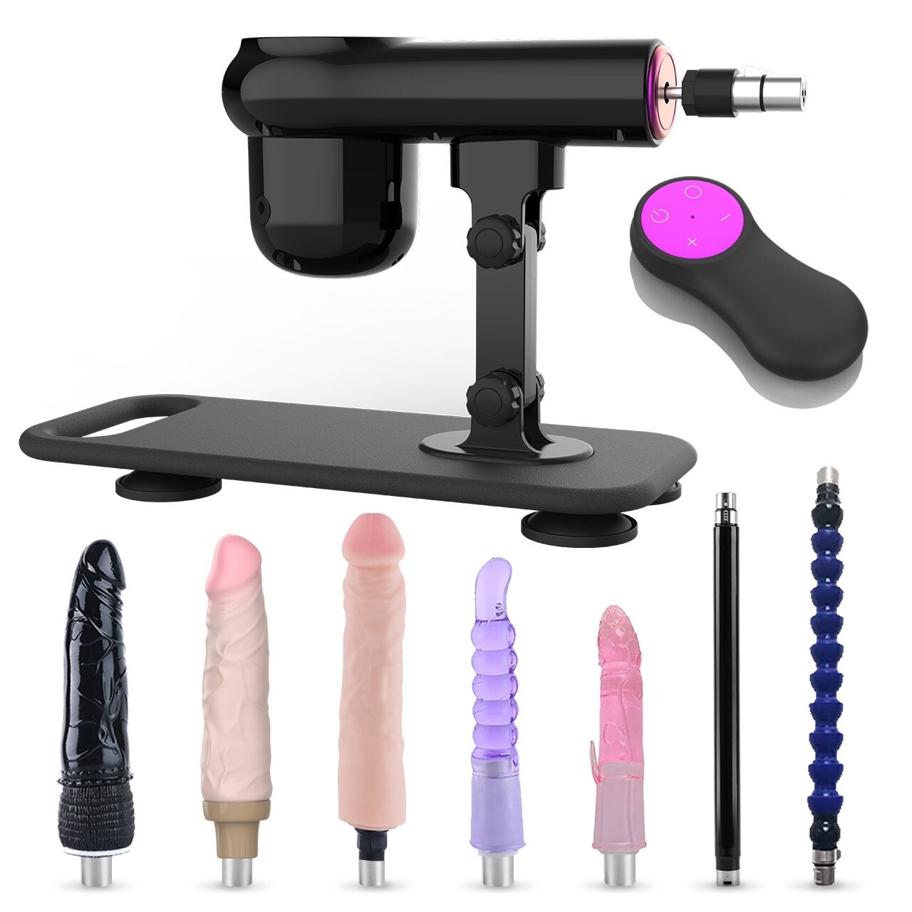 Xintimate Deep Thrusting Sex Machine Remote Control & Extension Rods