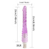 Xintimate Attacco dildo anale a perline 8,27" con 3-Pin XLR per macchine del sesso