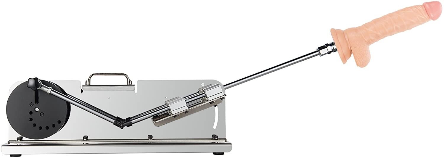 Xintimate Deep Thrusting Sex Machine with Masturbator Cup & 2 Extenders for couples