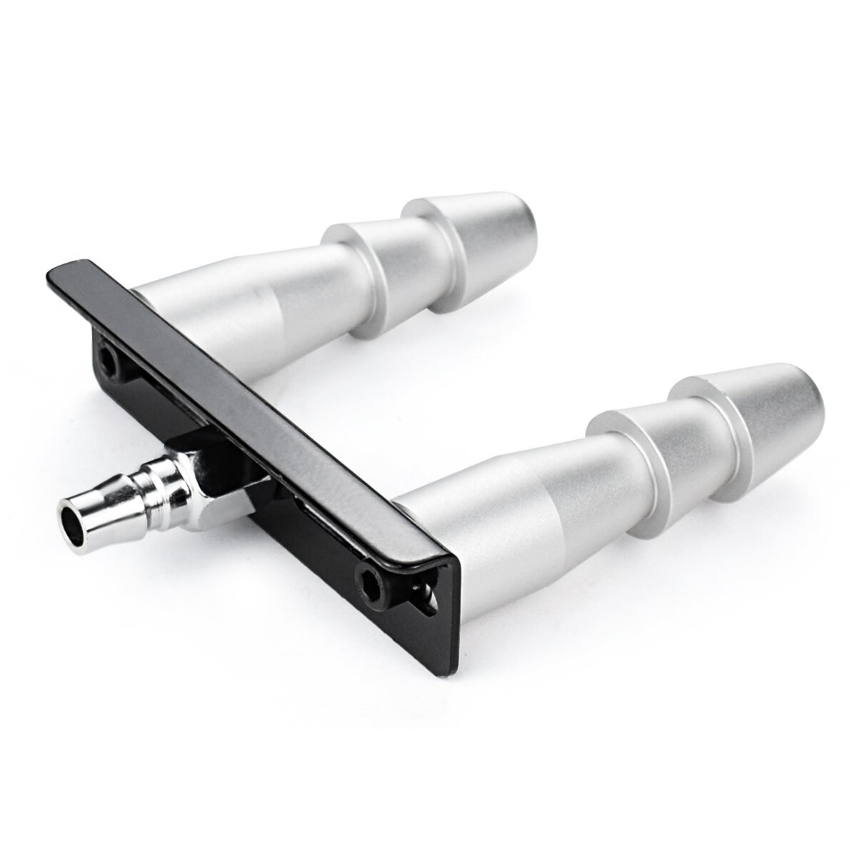 Vac-U-Lock Doubler Adapter for Xintimate Sex Machines Black Silver