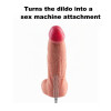 Xintimate Vac-U-Lock-adapter met Quick Air Connector voor seksmachines Zilver