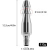 Xintimate Vac-U-Lock-adapter met Quick Air Connector voor seksmachines Zilver