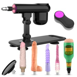 Xintimate Remote Control Sex Machine with Vaginal Masturbation Cup & Dildos for couples