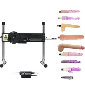 Xintimate Deep Thrusting Sex Machine with Masturbator Cup & 2 Extenders for couples